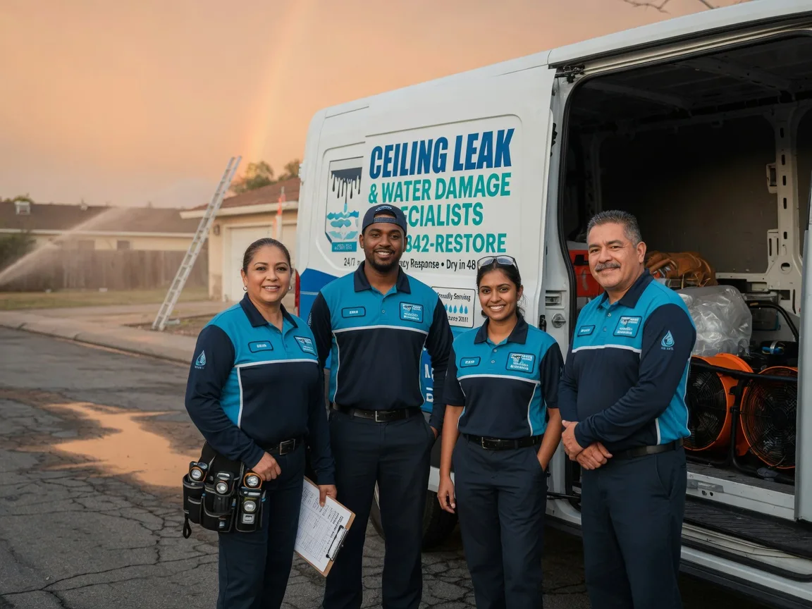 Ceiling Leak Cleanup company in Mecca, IN